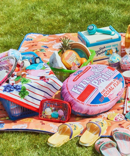 niko and...（ニコアンド）の「【FIZZ&RICH PARLOR】ペルチェファン（アウトドアグッズ・レディース・ブルー/オフホワイト・0）」の16枚目の写真