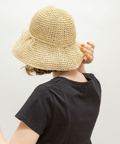 URBAN RESEARCH Sonny Label（アーバンリサーチサニーレーベル）の「折り畳みペーパーハット（ハット・レディース・キャメル/ベージュ・ONE）」の2枚目の写真