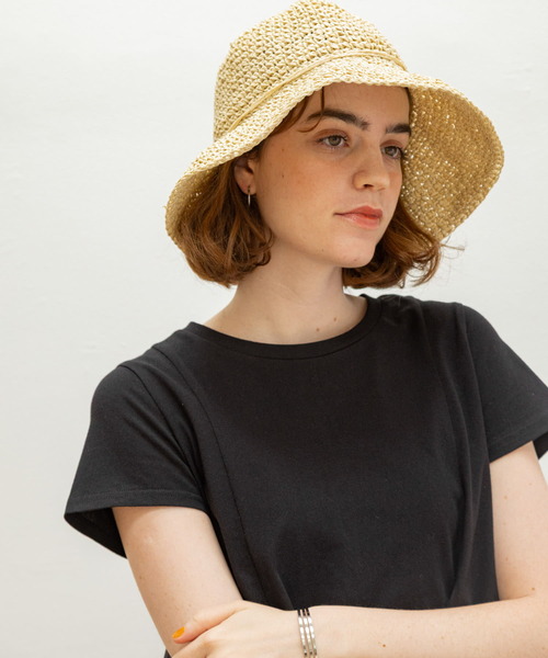 URBAN RESEARCH Sonny Label（アーバンリサーチサニーレーベル）の「折り畳みペーパーハット（ハット・レディース・キャメル/ベージュ・ONE）」の10枚目の写真
