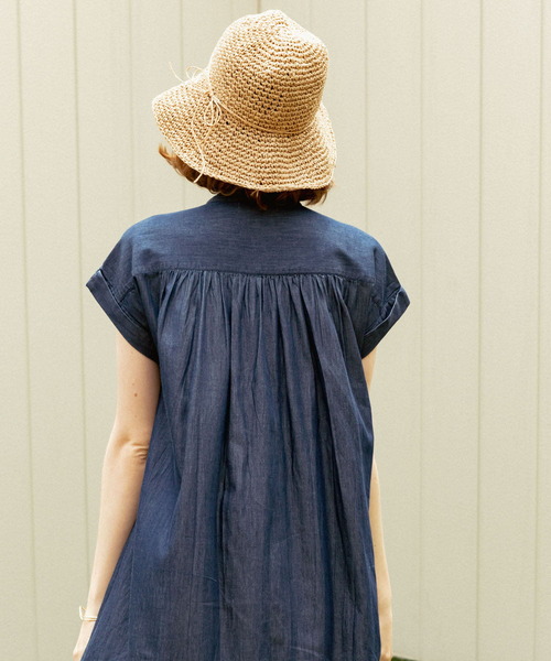 URBAN RESEARCH Sonny Label（アーバンリサーチサニーレーベル）の「折り畳みペーパーハット（ハット・レディース・キャメル/ベージュ・ONE）」の17枚目の写真