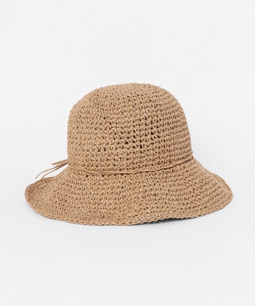 URBAN RESEARCH Sonny Label（アーバンリサーチサニーレーベル）の「折り畳みペーパーハット（ハット・レディース・キャメル/ベージュ・ONE）」の3枚目の写真