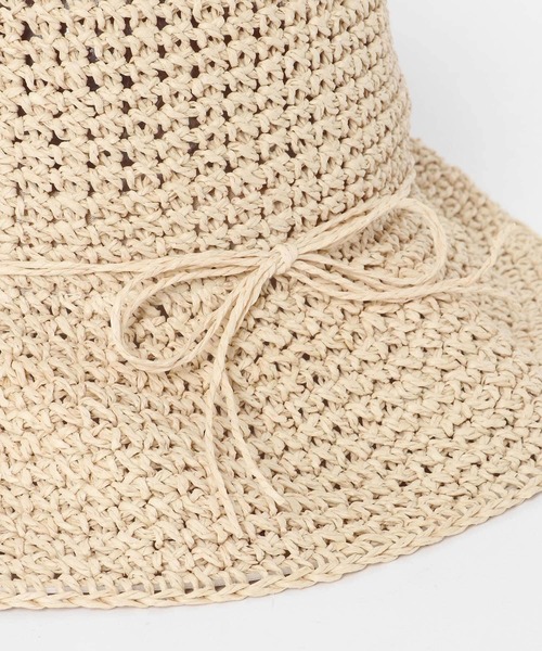 URBAN RESEARCH Sonny Label（アーバンリサーチサニーレーベル）の「折り畳みペーパーハット（ハット・レディース・キャメル/ベージュ・ONE）」の6枚目の写真