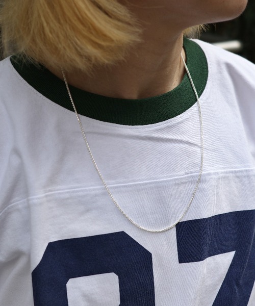 LAVER(ラバー)の「LAVER/ラバー EP040 CHAIN NECKLACE ネックレス(ネックレス・レディース・シルバー・F)」の5枚目の写真