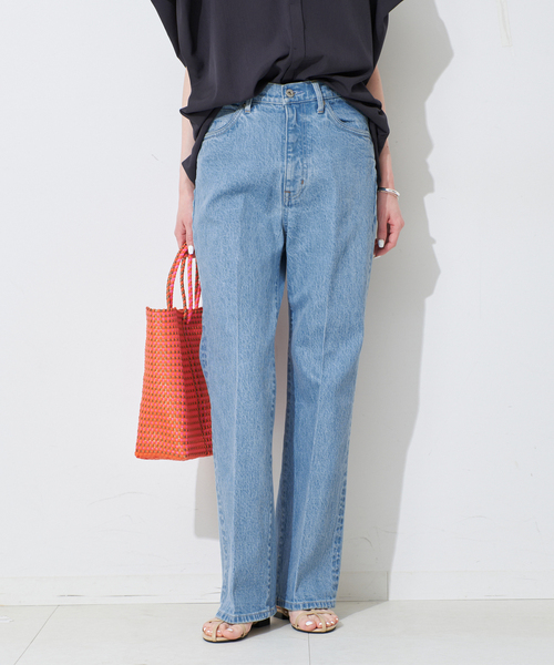 即完売SLOBE IENA LE DENIM スリムレングス ●カレンソロジー セール】LE DENIM スリムフレアレングス（その他パンツ）｜SLOBE
