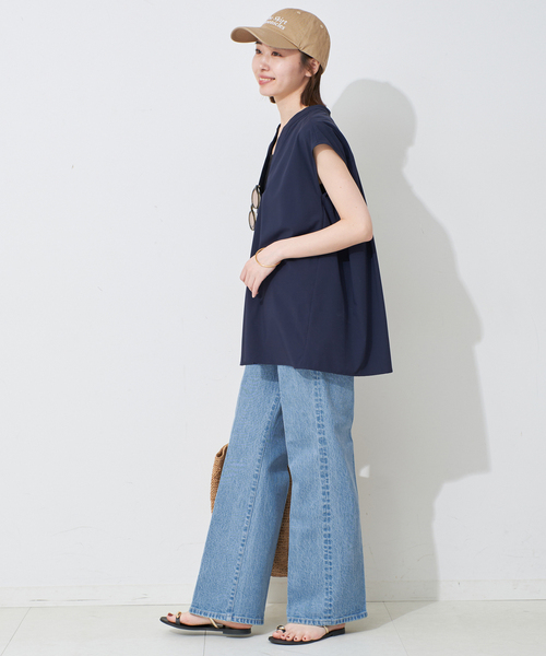 新品完売品　SLOBE IENA LE DENIM スリムフレアレングス　デニム セール】LE DENIM スリムフレアレングス（その他パンツ）｜SLOBE