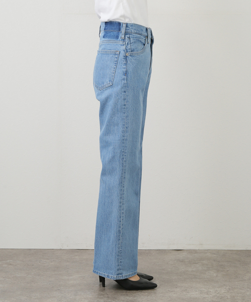 新品未使用タグ付き LE DENIM スリムフレアレングス セール】LE DENIM スリムフレアレングス(その他パンツ)|SLOBE