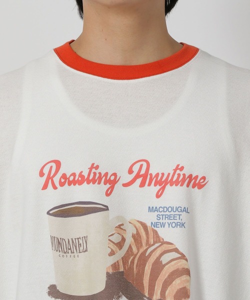 LAKOLE（ラコレ）の「ナシジリンガーT / 452697（Tシャツ/カットソー・メンズ・ブラック/ネイビー/レッド・MEDIUM/LARGE）」の21枚目の写真