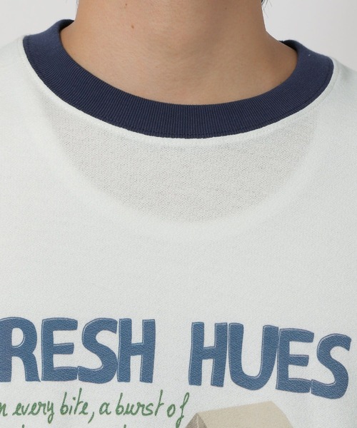 LAKOLE（ラコレ）の「ナシジリンガーT / 452697（Tシャツ/カットソー・メンズ・ブラック/ネイビー/レッド・MEDIUM/LARGE）」の19枚目の写真