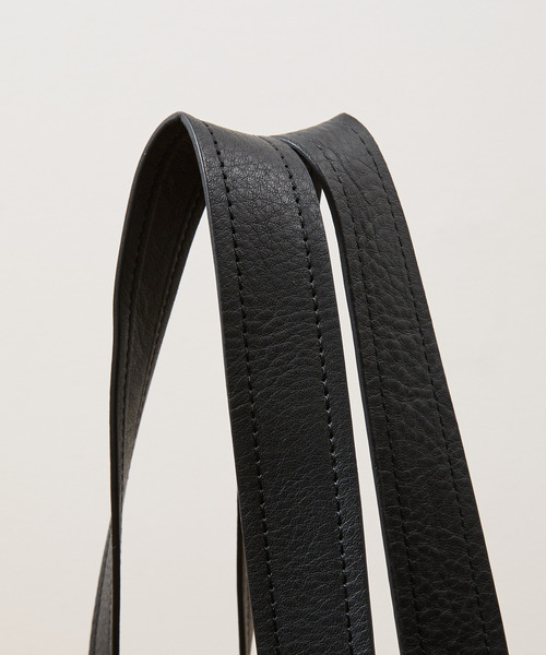 SLOW（スロウ）の「SLOW スロウ / cb-2waytote- クロムステアレザー2WAYトートバッグ レザービッグトートバッグ / 858S50R（トートバッグ・メンズ・ブラック/チョコ・FREE）」の17枚目の写真