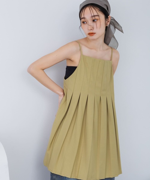 タグ付き新品　KBF　 タックプリーツミニワンピース KBF｜タックプリーツミニワンピース | Rakuten Fashion(楽天