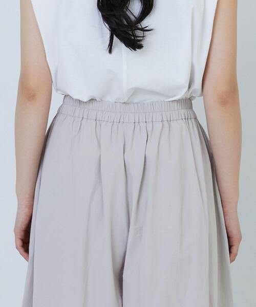 LOISIR（ロワズィール）の「コットンワッシャーローンボトルシルエットパンツ（その他パンツ・レディース・ベージュ・FREE）」の3枚目の写真