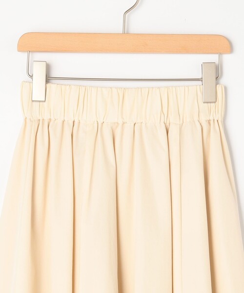 MICO COULIER（ミコクリエ）の「ナイロンストレッチスカート（スカート・レディース・キナリ/ネイビー・38/36）」の9枚目の写真