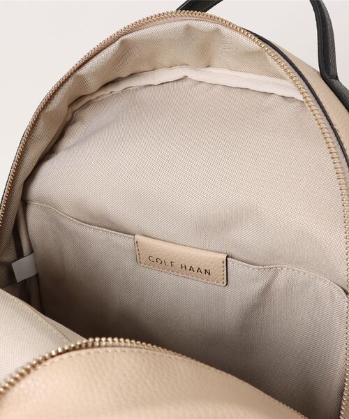 【美品】COLE HAAN レザーリュック グレージュ セール】デランシーバックパック womens（バックパック/リュック