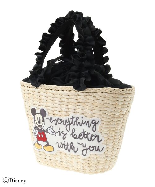 KARRY ミッキー耳付きかごバッグ ブラック BEAMS BOY / Disney Collection | B_MAG（ビーマグ） | Ray