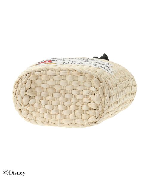 Disney（ディズニー）の「Mickey Mouse/フリルハンドルカゴバッグ（かごバッグ・レディース・ブラック・FREE）」の15枚目の写真