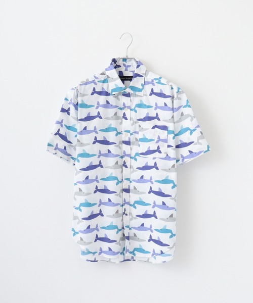 FUNALIVE(ファンアライブ)の「Animal print regular collar short sleeve shirt / アニマルプリント レギュラーカラー半袖シャツ unisex(シャツ/ブラウス・メンズ・グレー/ブラック/カラフル/ブラック系1/ベージュ/ホワイト系1/ホワイト・M/L)」の20枚目の写真