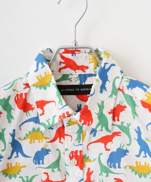 FUNALIVE(ファンアライブ)の「Animal print regular collar short sleeve shirt / アニマルプリント レギュラーカラー半袖シャツ unisex(シャツ/ブラウス・メンズ・グレー/ブラック/カラフル/ブラック系1/ベージュ/ホワイト系1/ホワイト・M/L)」の8枚目の写真