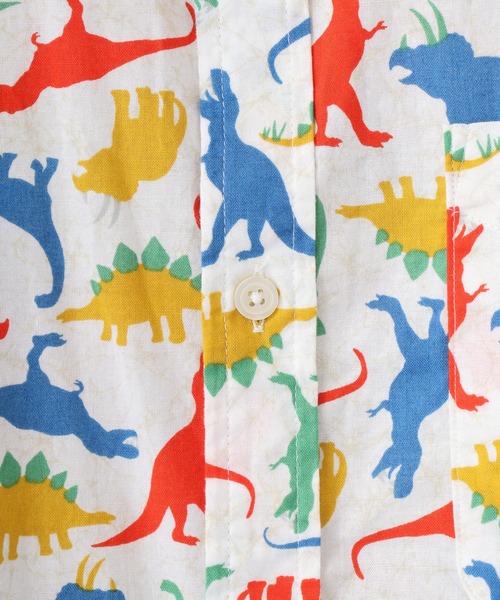 FUNALIVE(ファンアライブ)の「Animal print regular collar short sleeve shirt / アニマルプリント レギュラーカラー半袖シャツ unisex(シャツ/ブラウス・メンズ・グレー/ブラック/カラフル/ブラック系1/ベージュ/ホワイト系1/ホワイト・M/L)」の9枚目の写真