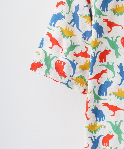 FUNALIVE(ファンアライブ)の「Animal print regular collar short sleeve shirt / アニマルプリント レギュラーカラー半袖シャツ unisex(シャツ/ブラウス・メンズ・グレー/ブラック/カラフル/ブラック系1/ベージュ/ホワイト系1/ホワイト・M/L)」の11枚目の写真