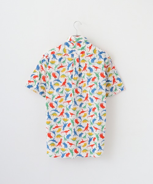 FUNALIVE(ファンアライブ)の「Animal print regular collar short sleeve shirt / アニマルプリント レギュラーカラー半袖シャツ unisex(シャツ/ブラウス・メンズ・グレー/ブラック/カラフル/ブラック系1/ベージュ/ホワイト系1/ホワイト・M/L)」の12枚目の写真