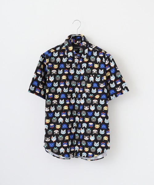 FUNALIVE(ファンアライブ)の「Animal print regular collar short sleeve shirt / アニマルプリント レギュラーカラー半袖シャツ unisex(シャツ/ブラウス・メンズ・グレー/ブラック/カラフル/ブラック系1/ベージュ/ホワイト系1/ホワイト・M/L)」の22枚目の写真