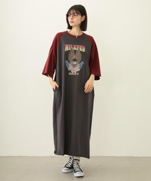 MILKFED. | EAGLE B/B TEE DRESS(ワンピース)