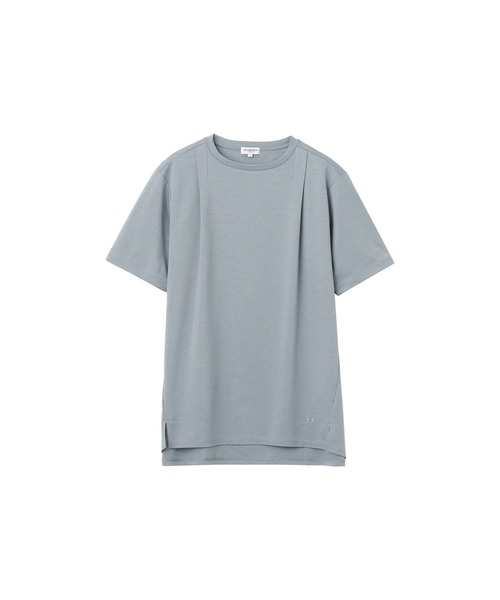 McGREGOR(マックレガー)の「【接触冷感】タックロングTシャツ(Tシャツ/カットソー・レディース・ダークブラウン/ネイビー/ブルー系その他2・M/L)」の11枚目の写真