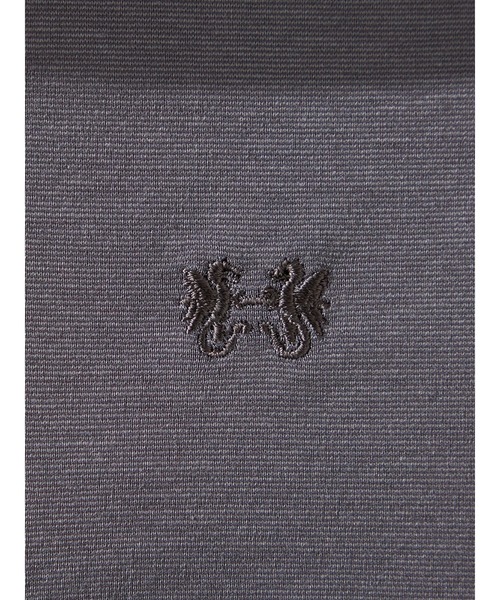 McGREGOR(マックレガー)の「【接触冷感】タックロングTシャツ(Tシャツ/カットソー・レディース・ダークブラウン/ネイビー/ブルー系その他2・M/L)」の12枚目の写真
