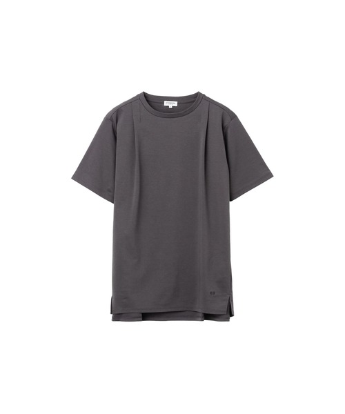 McGREGOR(マックレガー)の「【接触冷感】タックロングTシャツ(Tシャツ/カットソー・レディース・ダークブラウン/ネイビー/ブルー系その他2・M/L)」の13枚目の写真