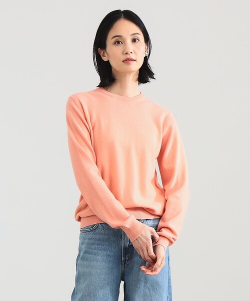 セール】【別注】SLOANE / 12ゲージ カシミヤ クルーネック ニット