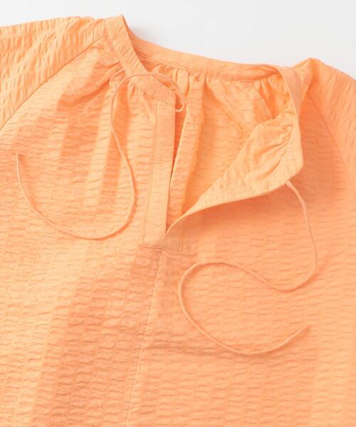 F by ROSSO（エフバイロッソ）の「F by ROSSO　サッカーボリュームスリーブブラウス（シャツ/ブラウス・レディース・ホワイト/ブラック/オレンジ・FREE）」の20枚目の写真