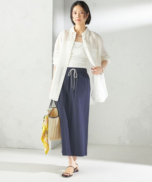 接触冷感〉ベア フライス カップ付 2ストラップ キャミ