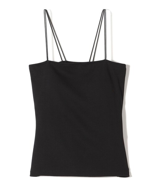 SHIPS(シップス)の「〈接触冷感〉ベア フライス カップ付 2ストラップ キャミ(キャミソール・レディース・オフホワイト/ブラック・ONE SIZE)」の17枚目の写真