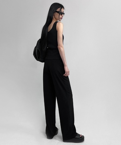 BLACKUP（ブラックアップ）の「[MADE] クーリングサマーワイドパンツ（その他パンツ・レディース・ブラック・M-Long/M-Short/S-Long/S-Short）」の16枚目の写真