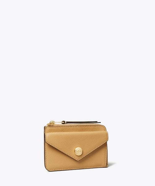国内直営【Tory Burch】ペブル エンベロープ ジップカードケース ペブル エンベロープ ジップカードケース（カードケース）｜TORY