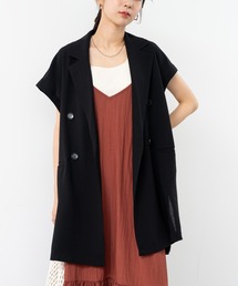 【refinedworks】人気の フレンチスリーブ テーラーベスト