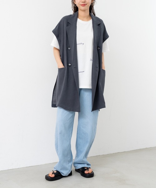 セール】【refinedworks】人気の フレンチスリーブ テーラー