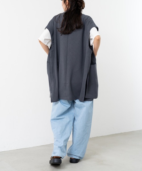 セール】【refinedworks】人気の フレンチスリーブ テーラー