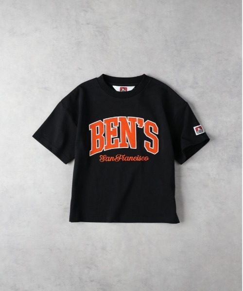 セール】BEN DAVIS(ベンデイビス)【キッズ】カレッジロゴTシャツ（T
