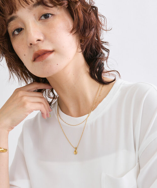 RIVE DROITE（リヴドロワ）の「【R.good(アールドットグッド)】レイヤードワントップネックレス（ネックレス・レディース・ゴールド/シルバー・FREE）」の2枚目の写真