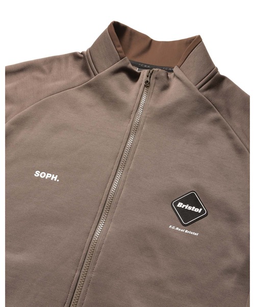 F.C.Real Bristol(エフシーレアルブリストル)の「STRETCH FLEECE STAND COLLAR BLOUSON(ブルゾン・メンズ・モカ/ブラック・SMALL/XX-LARGE/X-LARGE/LARGE/MEDIUM)」の5枚目の写真