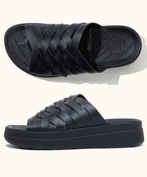 MALIBU SANDALS(マリブサンダルズ)の「MALIBU SANDALS/マリブサンダルズ PLATFORM ZUMA(サンダル・メンズ・ブラック/ホワイト・23cm/24cm/25cm/26cm/27cm)」の1枚目の写真