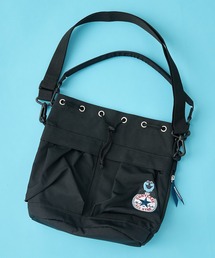 CONVERSE（コンバース）の「【CONVERSE/コンバース】SUNSUN 2WAY DRAWSTRG BAG/パペットスンスン コラボ/ドローストリングバッグ（ショルダーバッグ・メンズ）」
