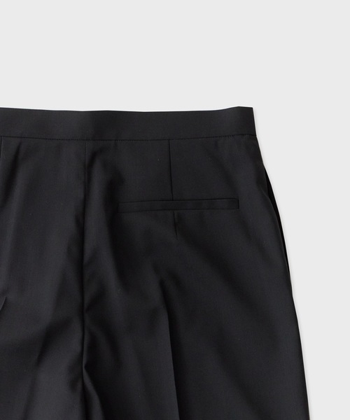 LE CIEL BLEU(ルシェルブルー)の「LE CIEL BLEU/ルシェルブルー Slim Flare Pant w/Sheer Detail スリムフレアパンツwシアーディテール(スラックス・レディース・ブラック/グレー/カーキ・34/36)」の9枚目の写真