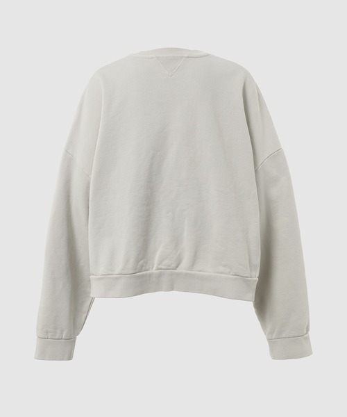 entire studios（エンタイアスタジオ）の「BOX CREW（スウェット・メンズ・ホワイト・M/L/XL）」の2枚目の写真