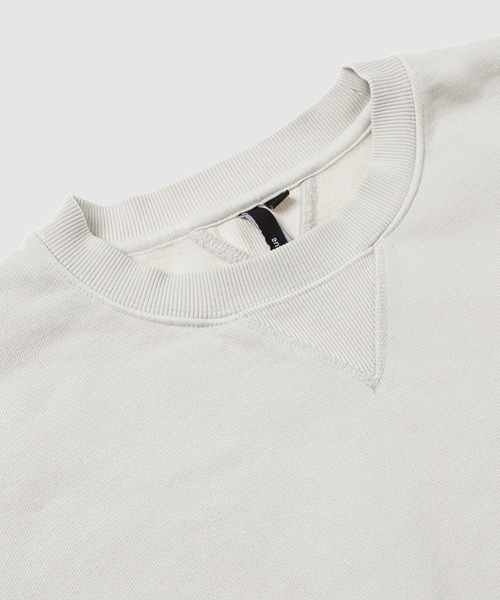 entire studios（エンタイアスタジオ）の「BOX CREW（スウェット・メンズ・ホワイト・M/L/XL）」の3枚目の写真