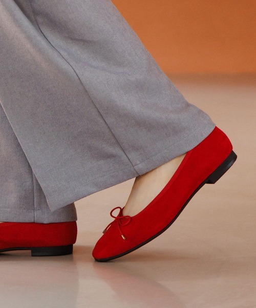 HIMIKO(ヒミコ)の「【HIMIKO】バレエパンプス/651307(バレエシューズ・レディース・ブラック/ブラウン系その他/ベージュ系その他/レッド/マルチ/シルバー・22.0cm/22.5cm/23.5cm/24.0cm/24.5cm/25.0cm/26.5cm/23.0cm/25.5cm/26.0cm/21.5cm)」の4枚目の写真