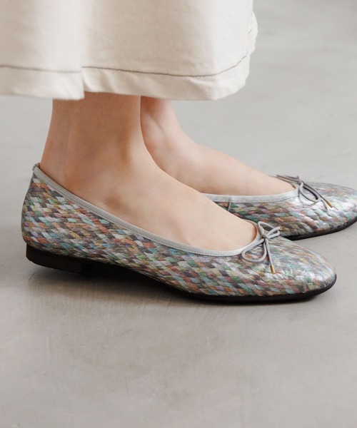 HIMIKO(ヒミコ)の「【HIMIKO】バレエパンプス/651307(バレエシューズ・レディース・ブラック/ブラウン系その他/ベージュ系その他/レッド/マルチ/シルバー・22.0cm/22.5cm/23.5cm/24.0cm/24.5cm/25.0cm/26.5cm/23.0cm/25.5cm/26.0cm/21.5cm)」の6枚目の写真