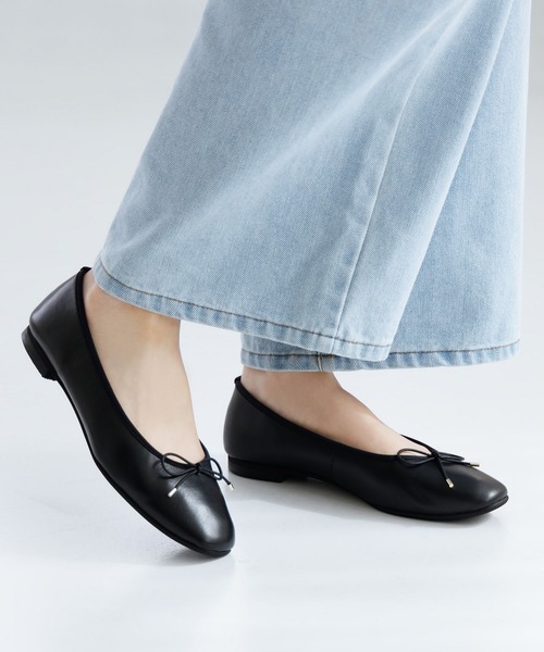 HIMIKO(ヒミコ)の「【HIMIKO】バレエパンプス/651307(バレエシューズ・レディース・ブラック/ブラウン系その他/ベージュ系その他/レッド/マルチ/シルバー・22.0cm/22.5cm/23.5cm/24.0cm/24.5cm/25.0cm/26.5cm/23.0cm/25.5cm/26.0cm/21.5cm)」の1枚目の写真