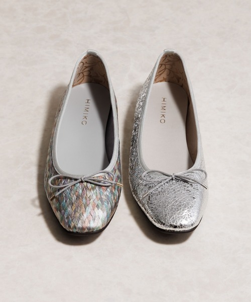 HIMIKO(ヒミコ)の「【HIMIKO】バレエパンプス/651307(バレエシューズ・レディース・ブラック/ブラウン系その他/ベージュ系その他/レッド/マルチ/シルバー・22.0cm/22.5cm/23.5cm/24.0cm/24.5cm/25.0cm/26.5cm/23.0cm/25.5cm/26.0cm/21.5cm)」の19枚目の写真